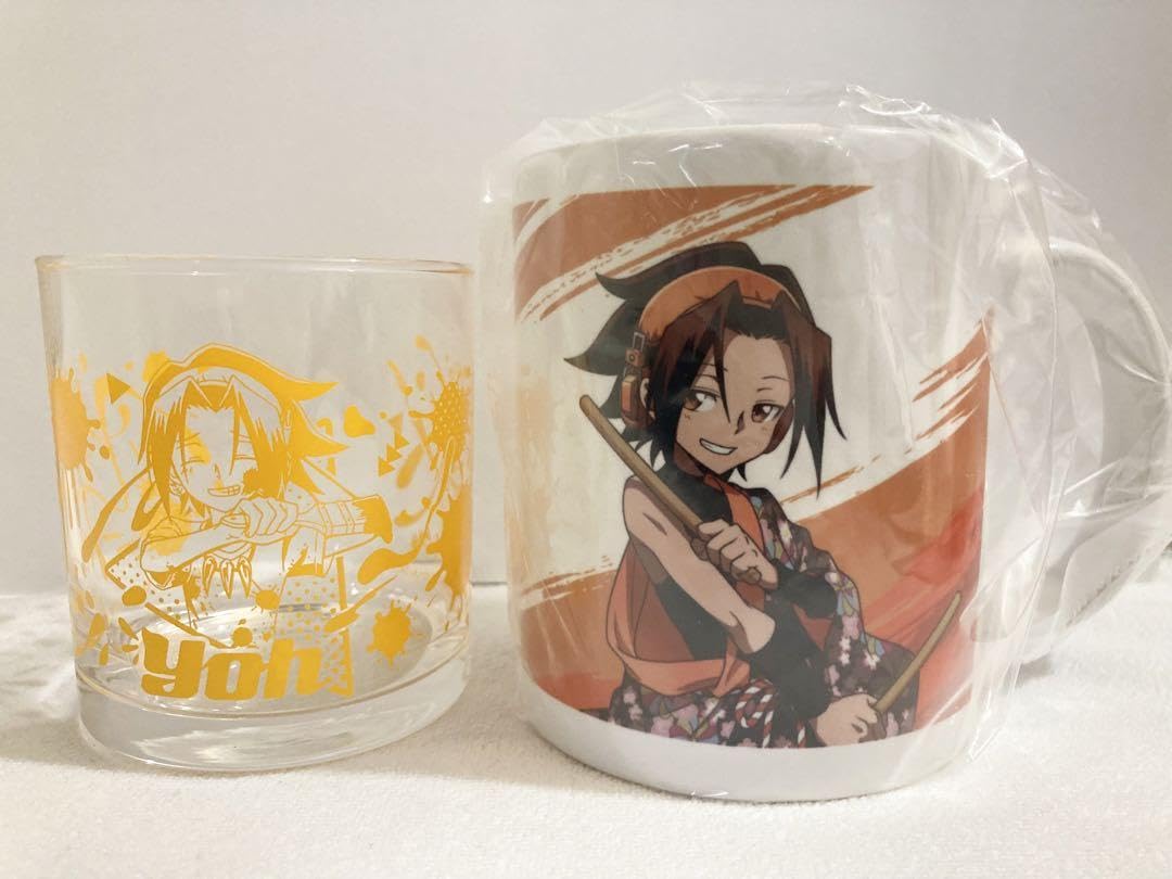 Amazon | シャーマンキング 葉 マグカップ ロックグラス セット P 