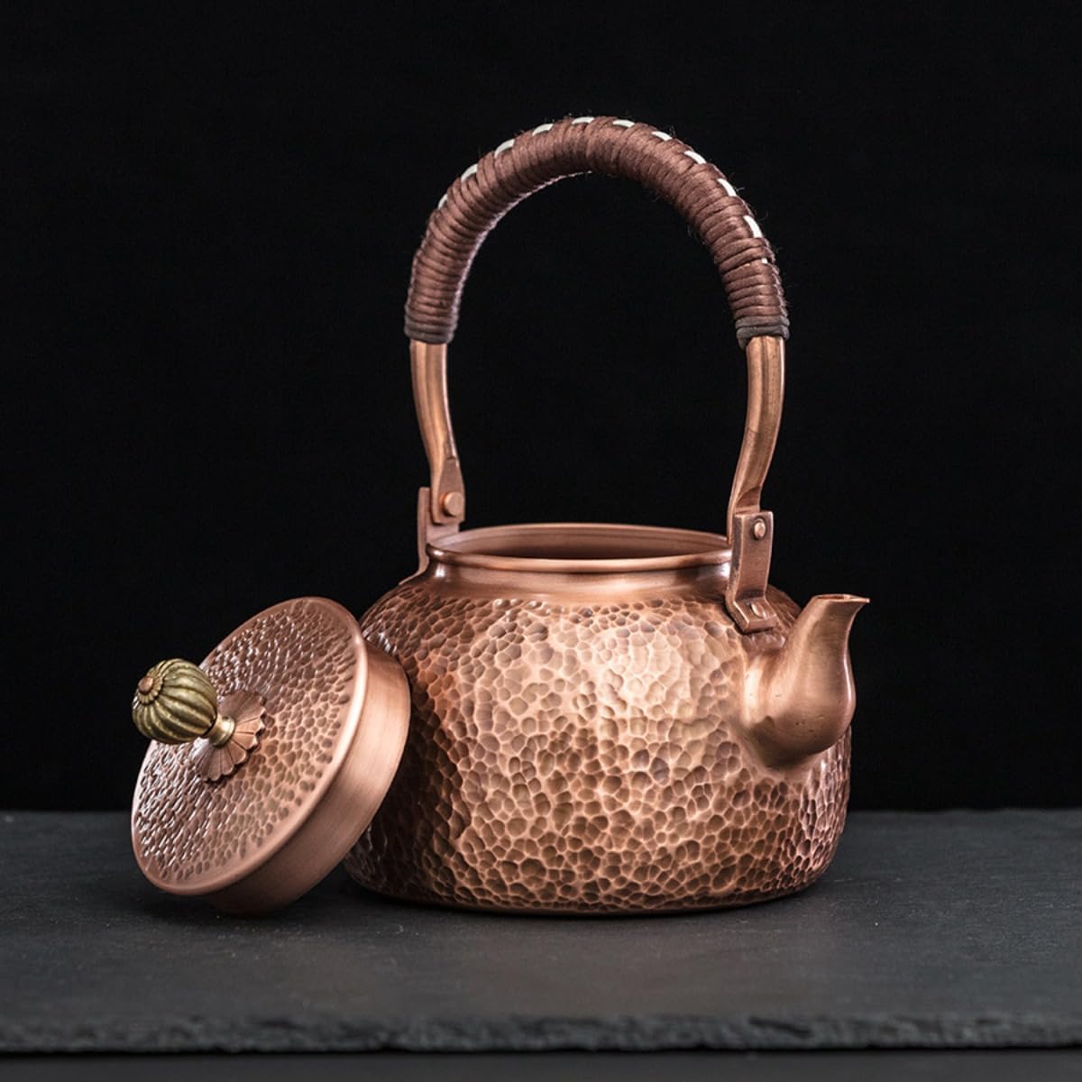 ケトル エナメルケトル 4L 電磁調理器 ガスコンロ用 大型 クール 沸騰