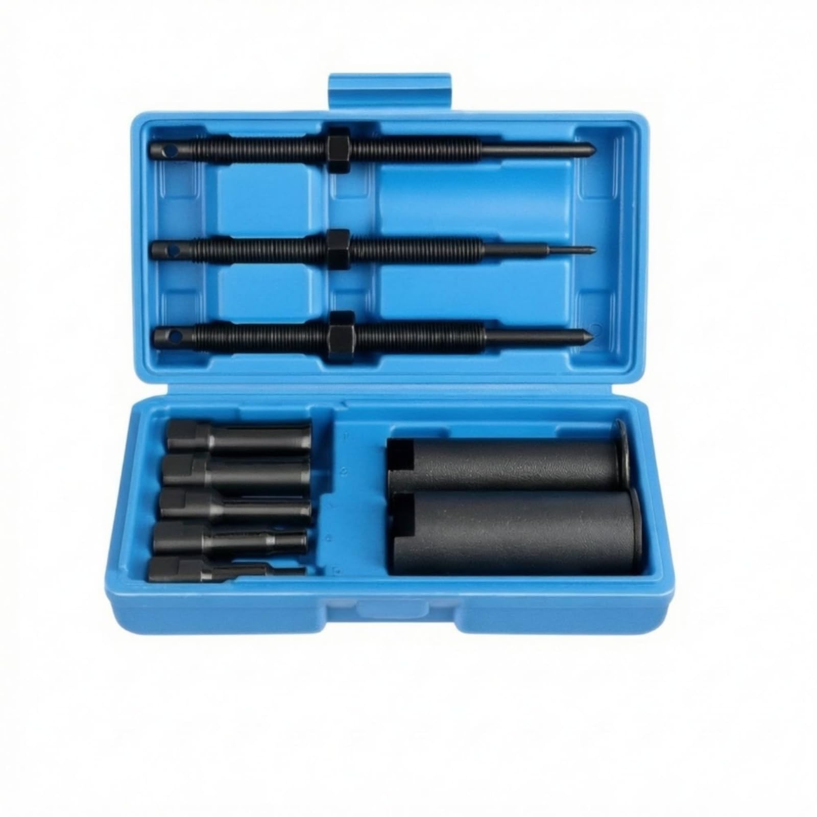 Set da 12 Pezzi Estrattore Cuscinetti Interni Rivestimento in Acciaio 45 con Vite Filettata per Manutenzione Officina