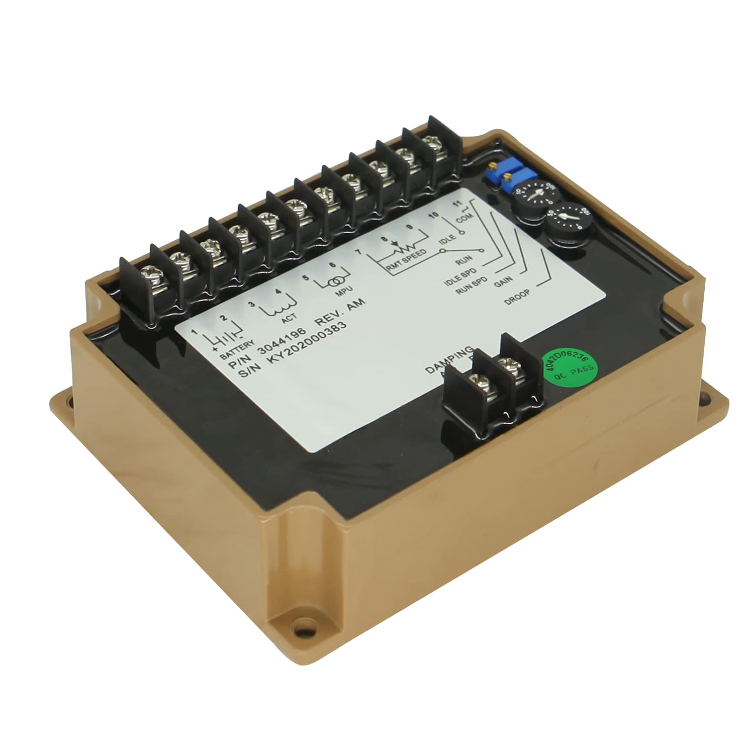 Régulateur de vitesse EFC3044196 3044196 électronique pour groupe électrogène