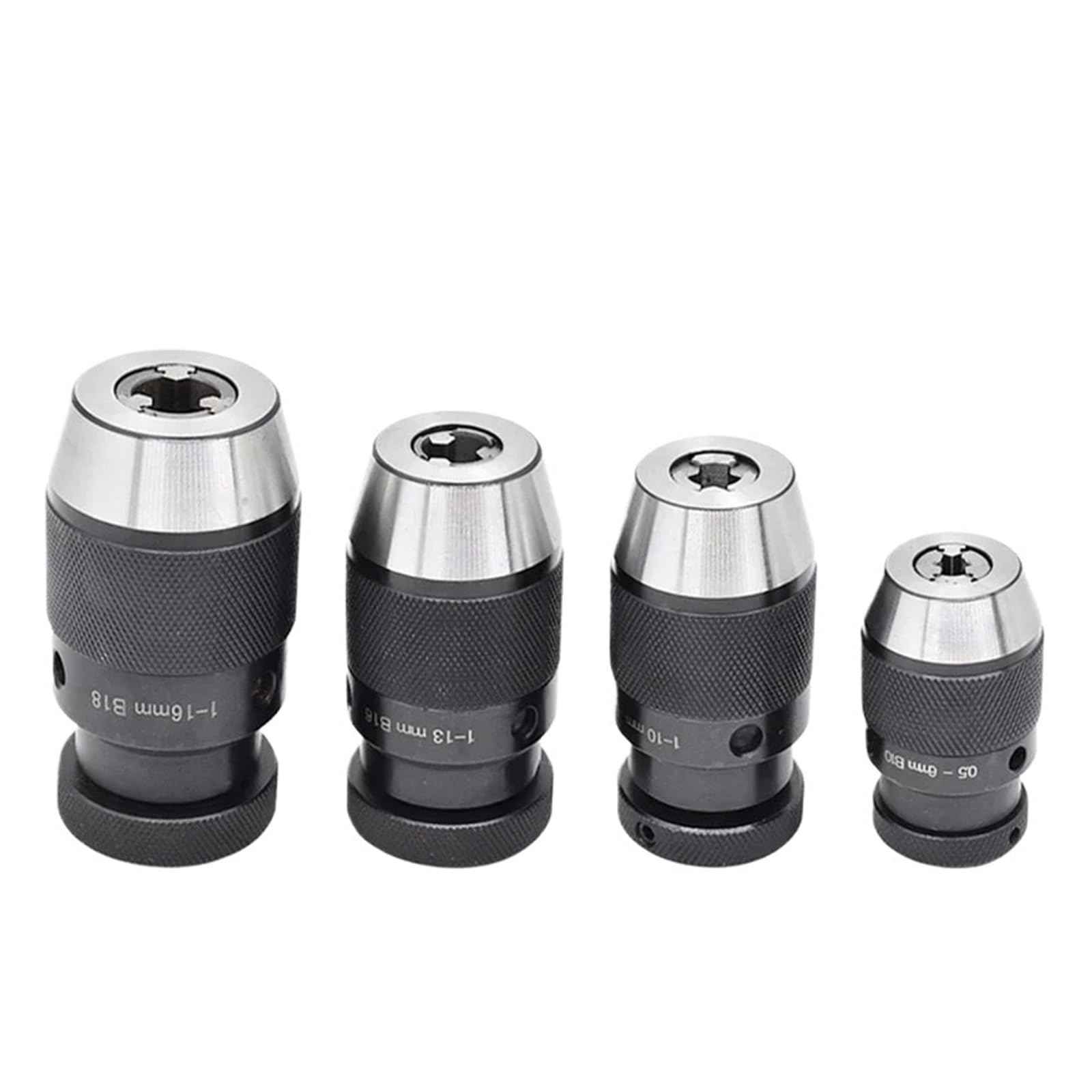 B10 B12 B16 B18 B22 Automatyczny samozaciskowy uchwyt wiertarski 0,5-6 1-10 1-13 1-16 5-20mm(B12 (1-10mm))