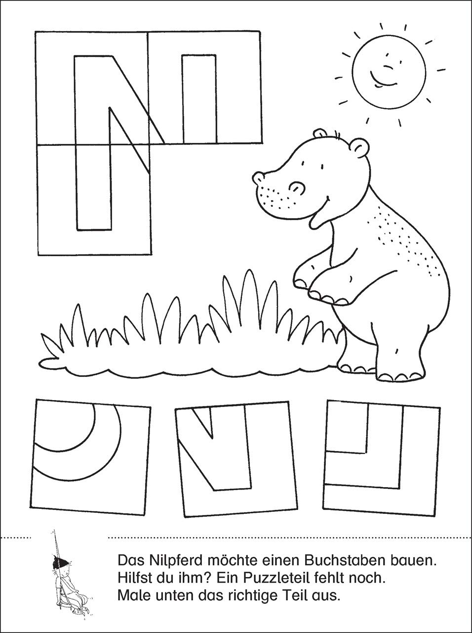 LernSpielZwerge - Buchstabenspiele: Erste Übungen zum Alphabet für Kinder ab 4 Jahre (LernSpielZwerge - Mal- und Rätselblocks)