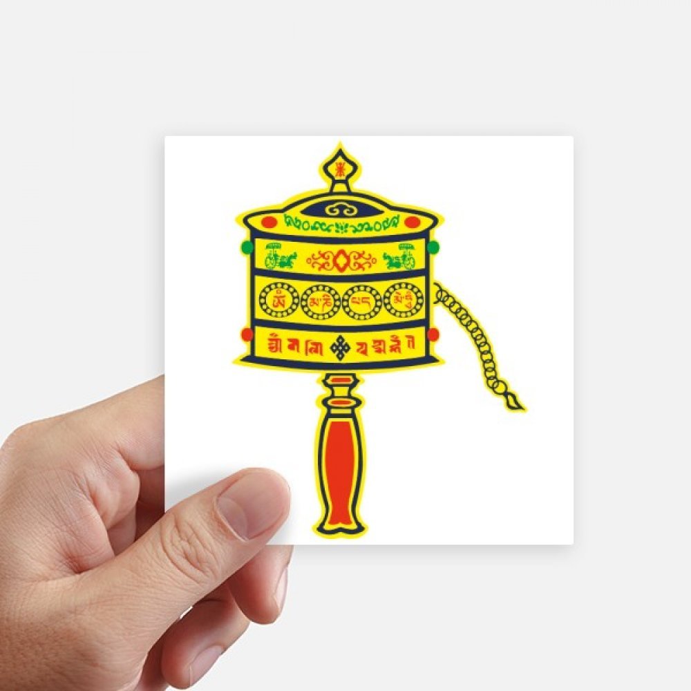 Sticker bouddhisme sanscrit pour décorer votre ordinateur portable ou votre moto de voyage