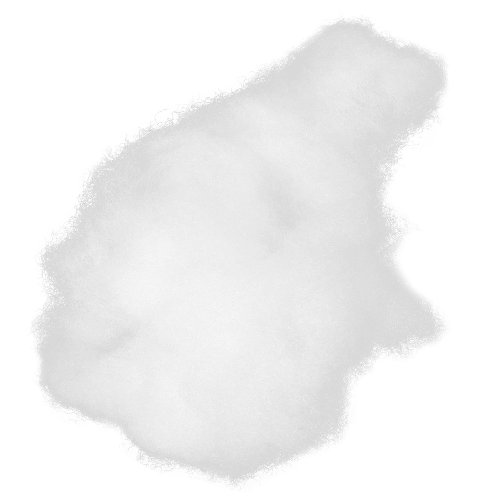 SUPVOX Relleno de Fibra de Poliéster para Cojines y Amigurumis, 500g, Suave y Ligero, Adecuado para Proyectos de Manualidades en Casa