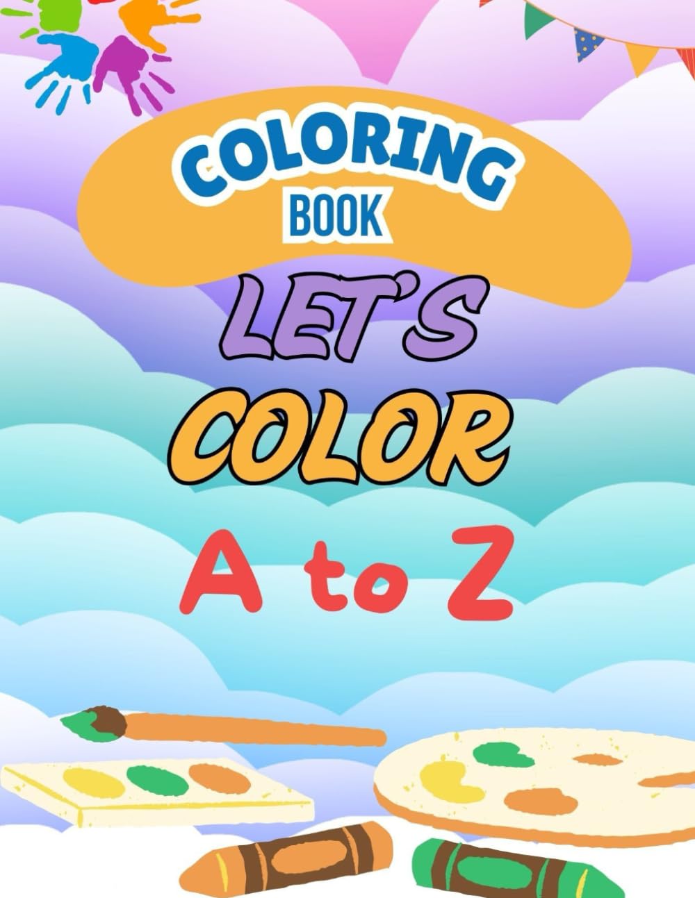 Fun A to Z Letter Coloring Pages