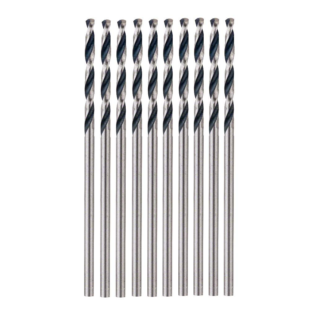 Bosch Professional 10 Stück HSS Spiralbohrer PointTeQ (für Metall, 1,5 x 18 x 40 mm, Zubehör Bohrschrauber)