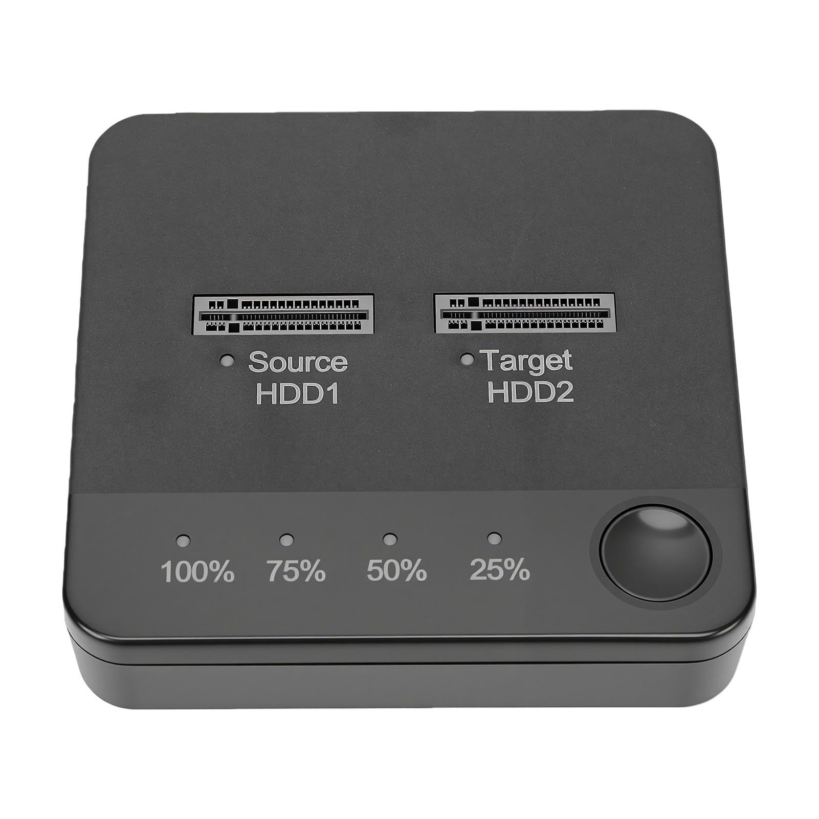 Docking Station Serial ATA M.2 Dual Bay, Custodia Duplicatore Dual Bay per Copia Offline, Supporto Chiave M.2 B Chiave B& 2230 2242 2260 2280 22110, Indicatore di Avanzamento LED,One