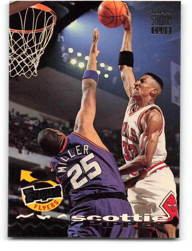 Amazon.com: 1993-94 Topps Stadium Club #184 Scottie Pippen FF NM-MT Chicago  Bulls Basketball : Collectibles & Fine Art