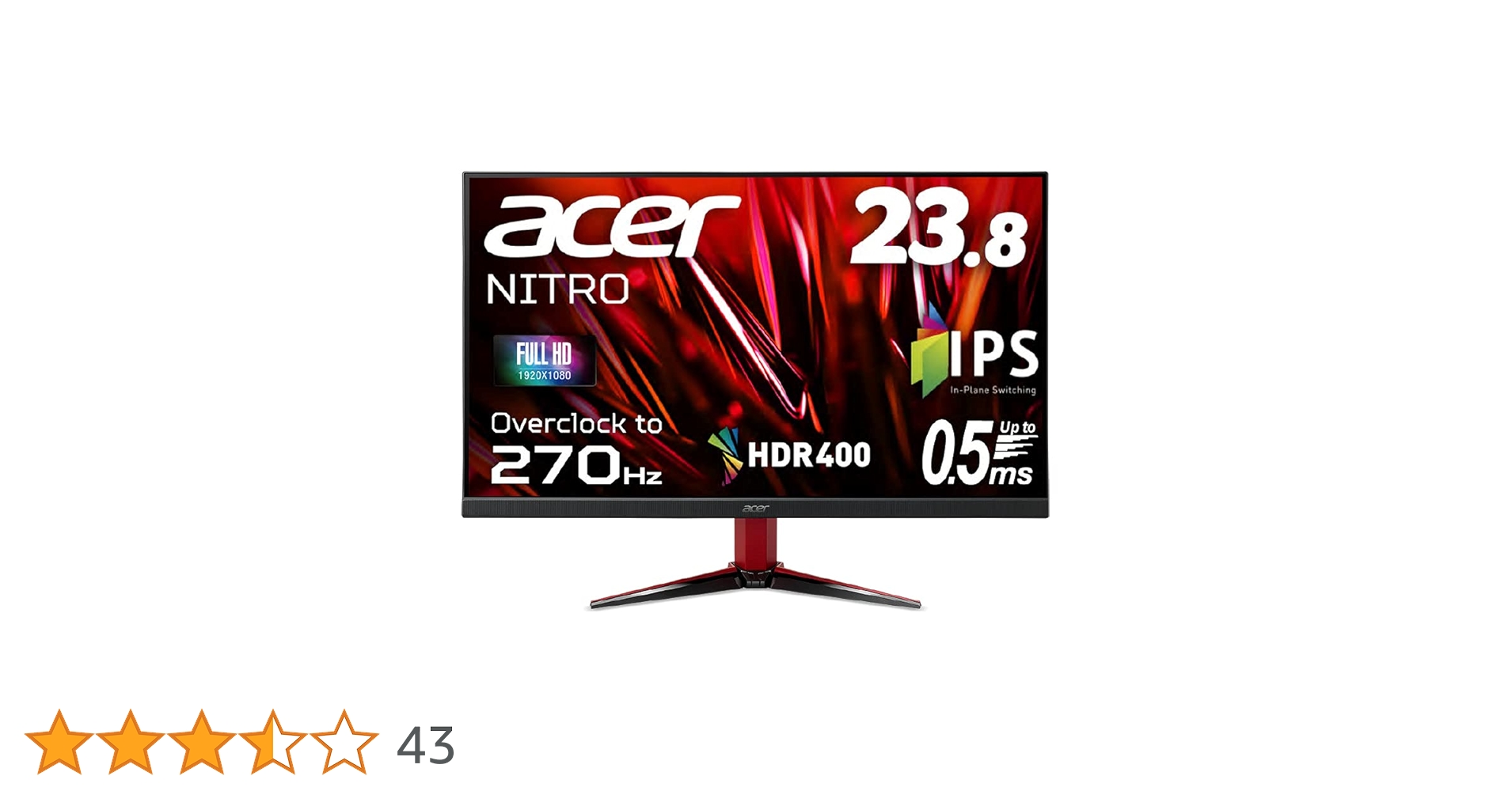 Amazon.co.jp: Acerゲーミングディスプレイ VG241YXbmiipx 23.8