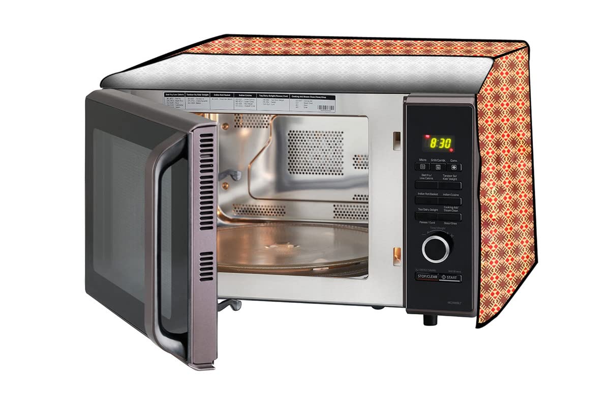 Microwave Cover for Samsung 32L - Red Plaid -26 Microwave Cover for Samsung 32L - Red Plaid -26