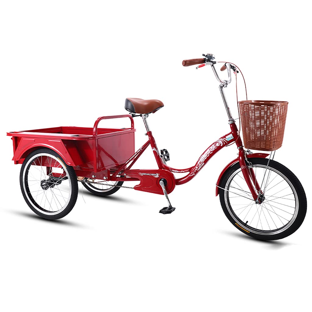 Amazon.co.jp: Trikes 3輪自転車 高炭素鋼素材 大人用 三輪車  