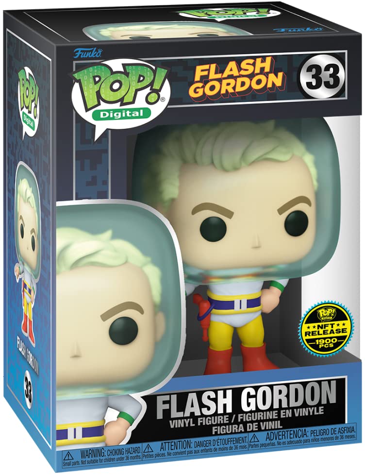 Funko Pop Flash Gordon decoration bureau et espace gaming