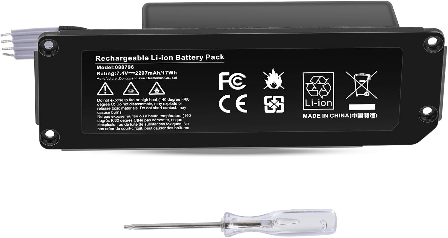 ASUNCELL Batterie de Rechange 7,4 V/17 Wh pour Bose Soundlink Mini II