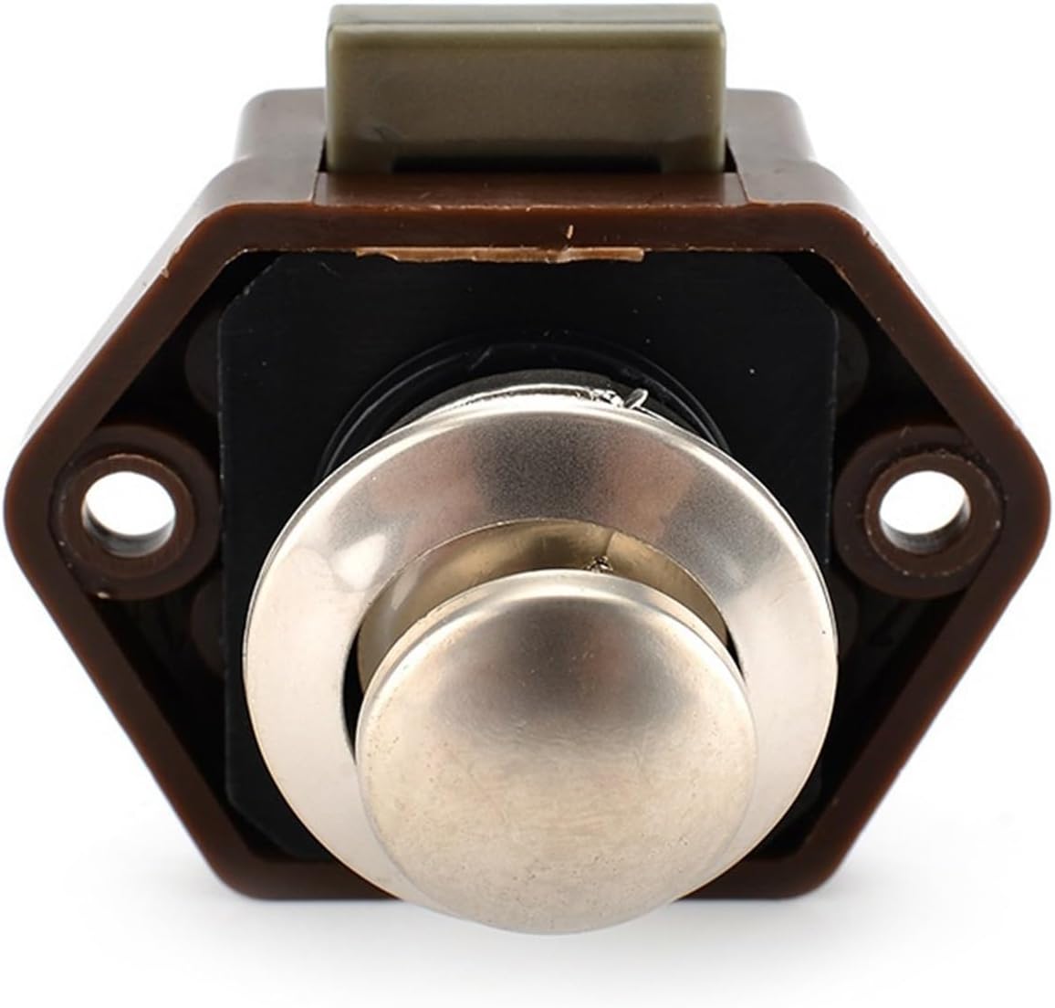 10PCS 20mm/26mmCaravan Boat Motor Home Cabinet Drawer Latch Button Locks for Furniture Hardware for Cabinets(Small Color 5)
