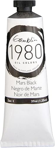 Gamblin 1980 Oil Mars Black 37Ml