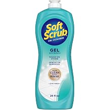 Soft Scrub Gel Cleanser with Bleach, 26 fl oz, Multi-Surface Use