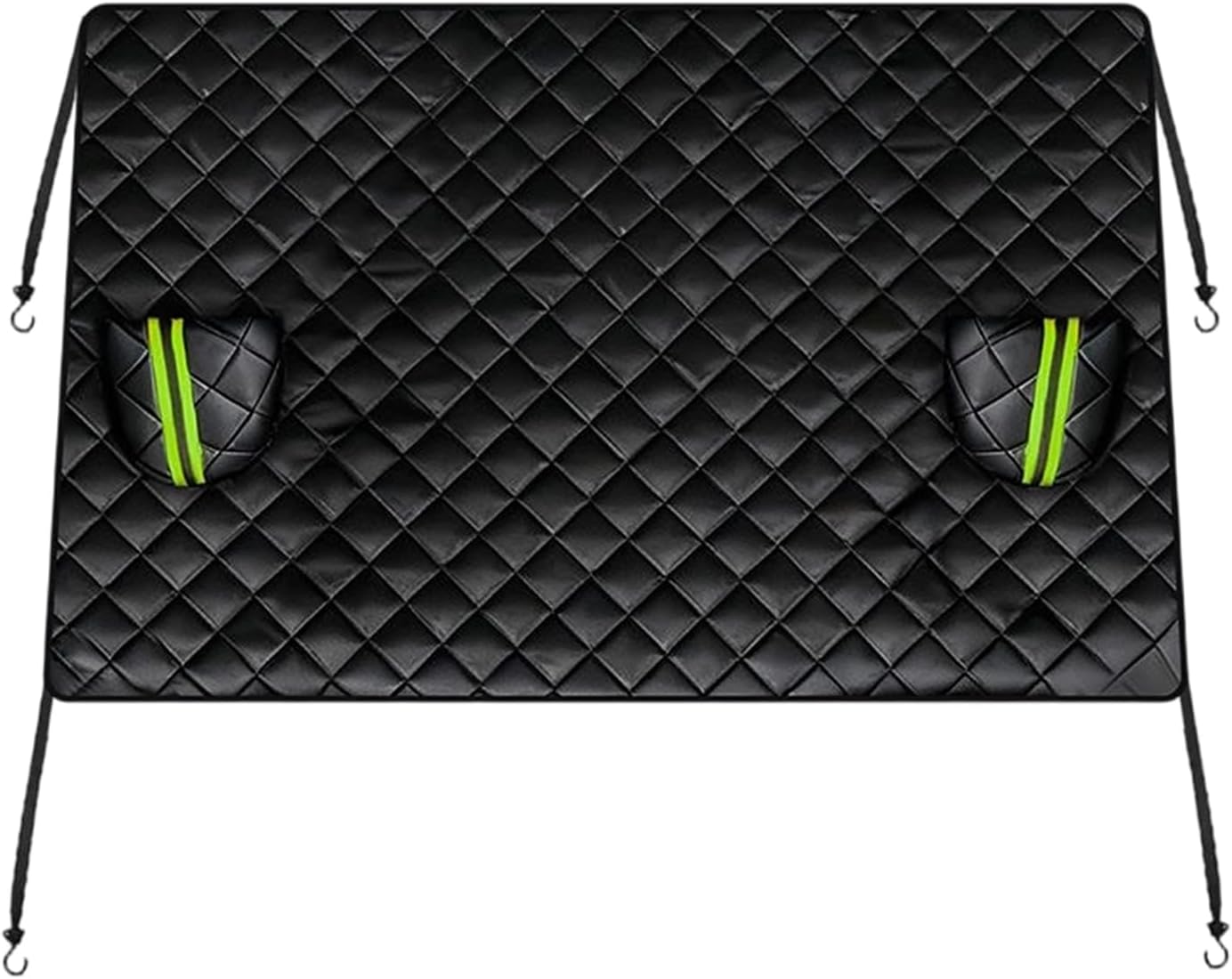 Car Windshield Protector - Snow Ice Cover | with Thicked Windproof Waterproof Shield for Sedan Glass, Outdoor Vehicle Cover for Cold Weather Frost, Rain Protection, Summer Sun Blocking