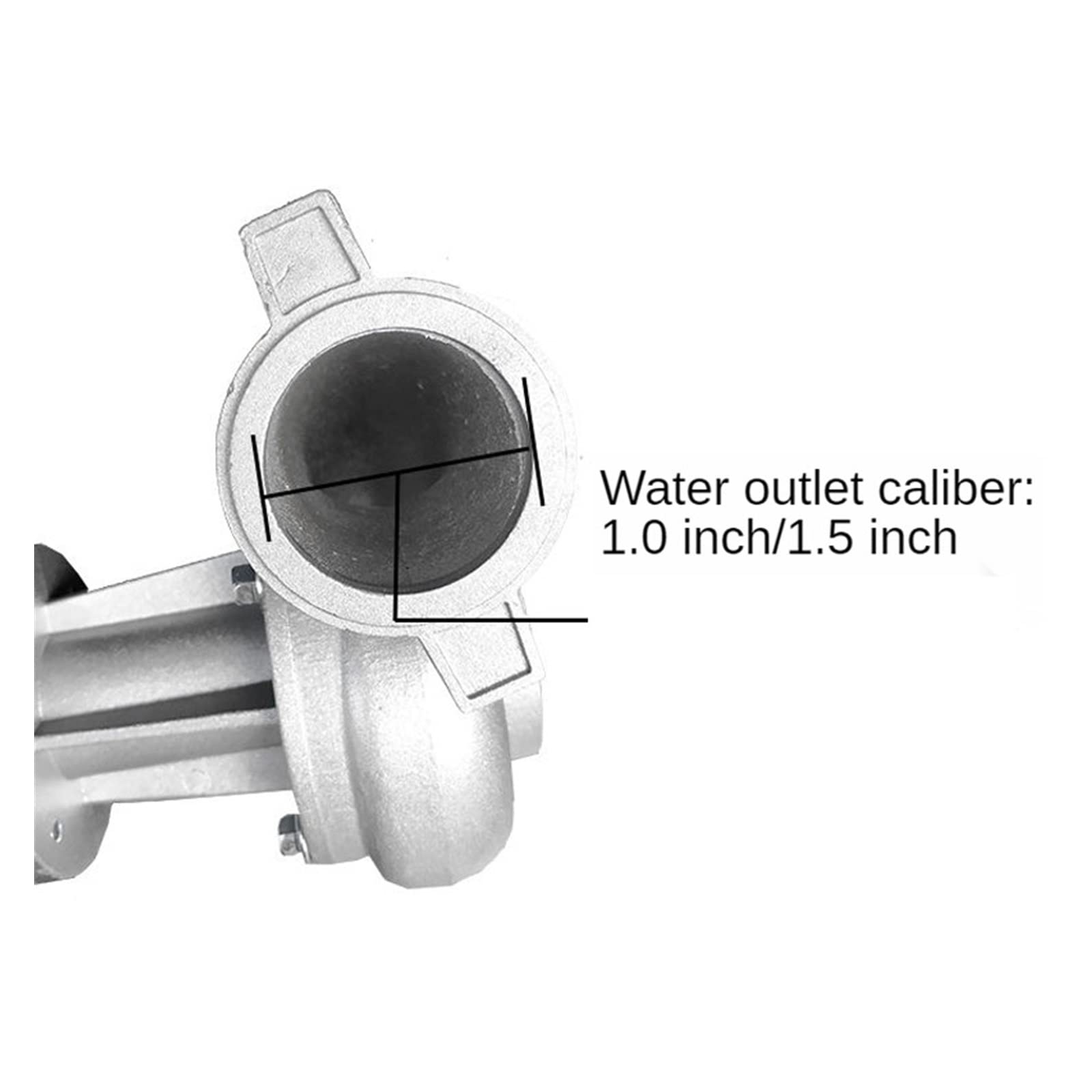 Attrezzo for tosaerba professionale multifunzionale Kit di attrezzi for irrigazione da giardino con attacco universale for pompa dell'acqua 9 marce 26/28MM 1.0/1(1.0 Inch,26MM9 teeth)