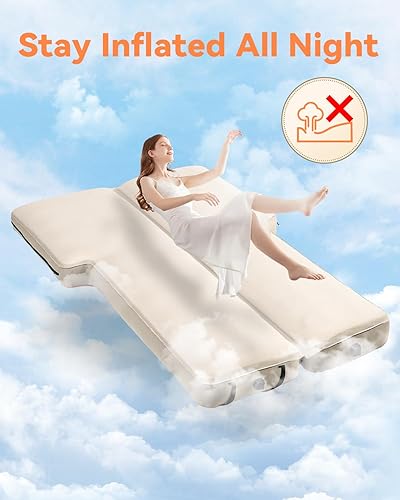 Miniatura 4 de Para colchón Tesla Modelo Y, cama inflable para colchón modelo Y con bomba de aire eléctrica, fusión dos en uno de aire y espuma viscoelástica