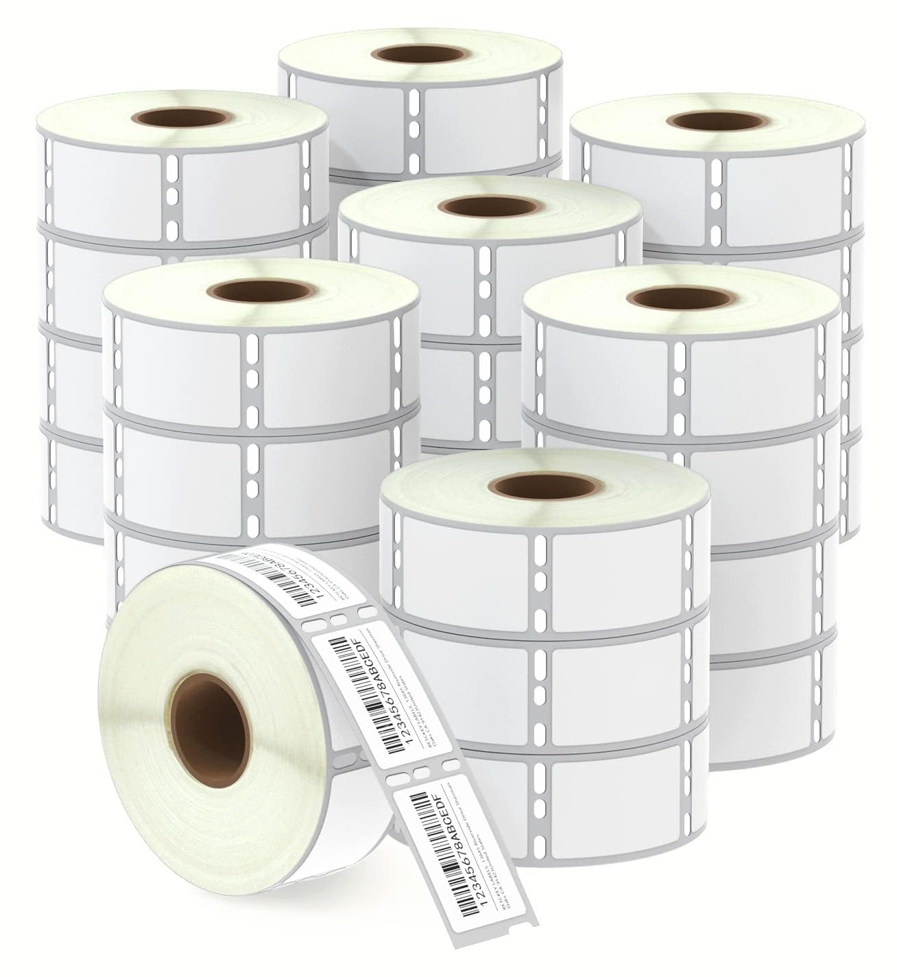 BETCKEY - Replace for DYMO 30347 (1" x 1-1/2") Book Spine Labels [28 Rolls]
