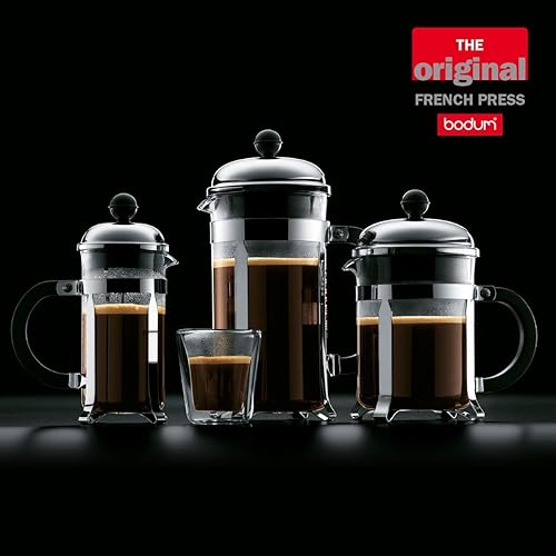 Miniatura 7 de BODUM Chambord - Cafetera de prensa francesa de 3 tazas, cobre, 0.35 l, 12 onzas