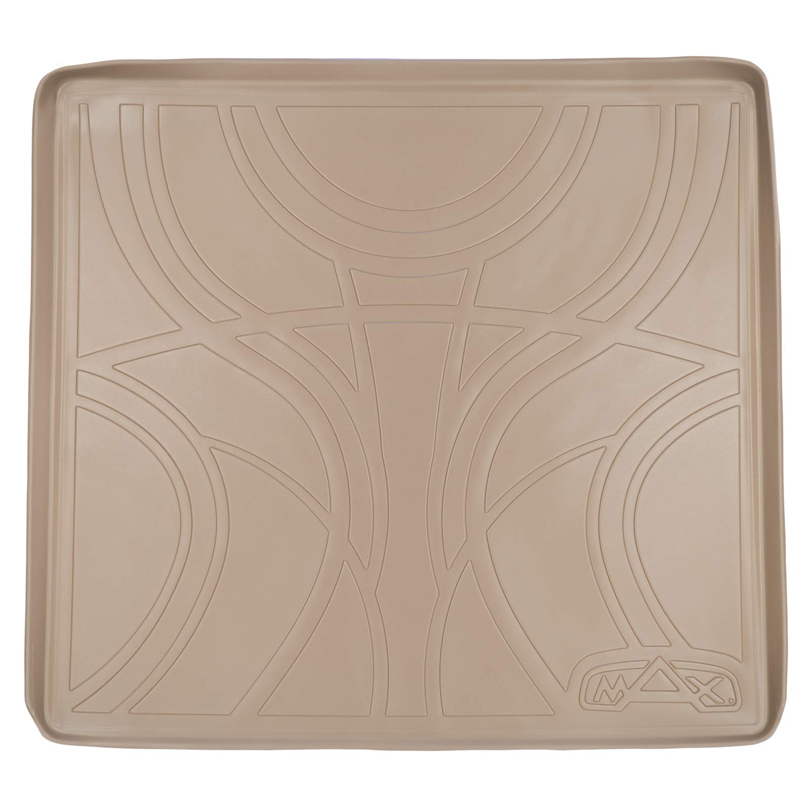 Photo 1 of MAXLINER All Weather Custom Fit Cargo Liner Behind The 2nd Row Tan Compatible with 2015-2020 Chevrolet Tahoe / GMC Yukon / Cadillac Escalade 