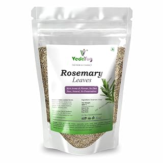 VY VedaYug Rosemary Leaves 800g | Rosemary Leaves for Hair Growth from Fresh Lot Dried Leaf - 800g