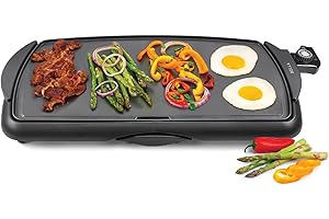 BELLA Electric Griddle & Flat Grill: The Ultimate Pancake Griddle