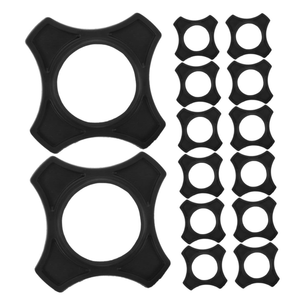 SHINEOFI 30 Anillos de Goma Antideslizantes y Anticaídas para Micrófonos Inalámbricos de Mano, Diseño Compacto, Fácil Instalación y Lavables para Transmisiones en Directo