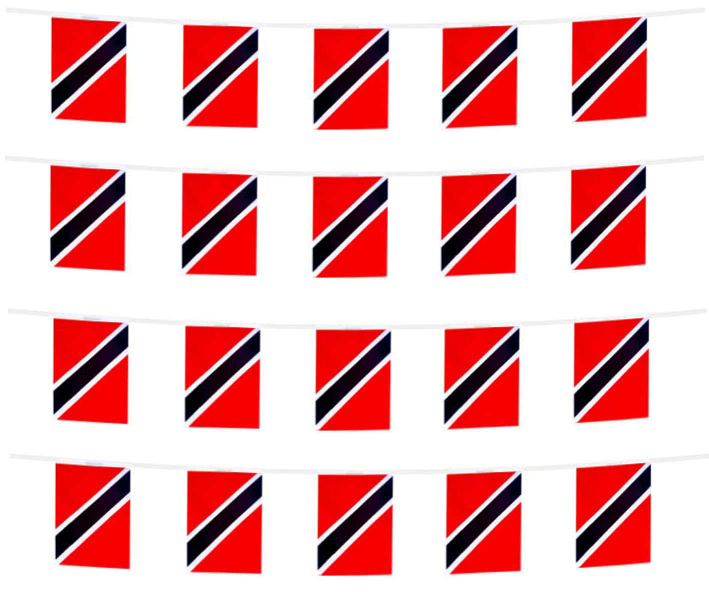 FFILL 20 Feet 20 Flags north and south Americas Banner Flag , Mini Flag Small Banner, for Party, Shops and Bars Decorations, Outdoor Decorations -South America and North America-Themed National Flags
