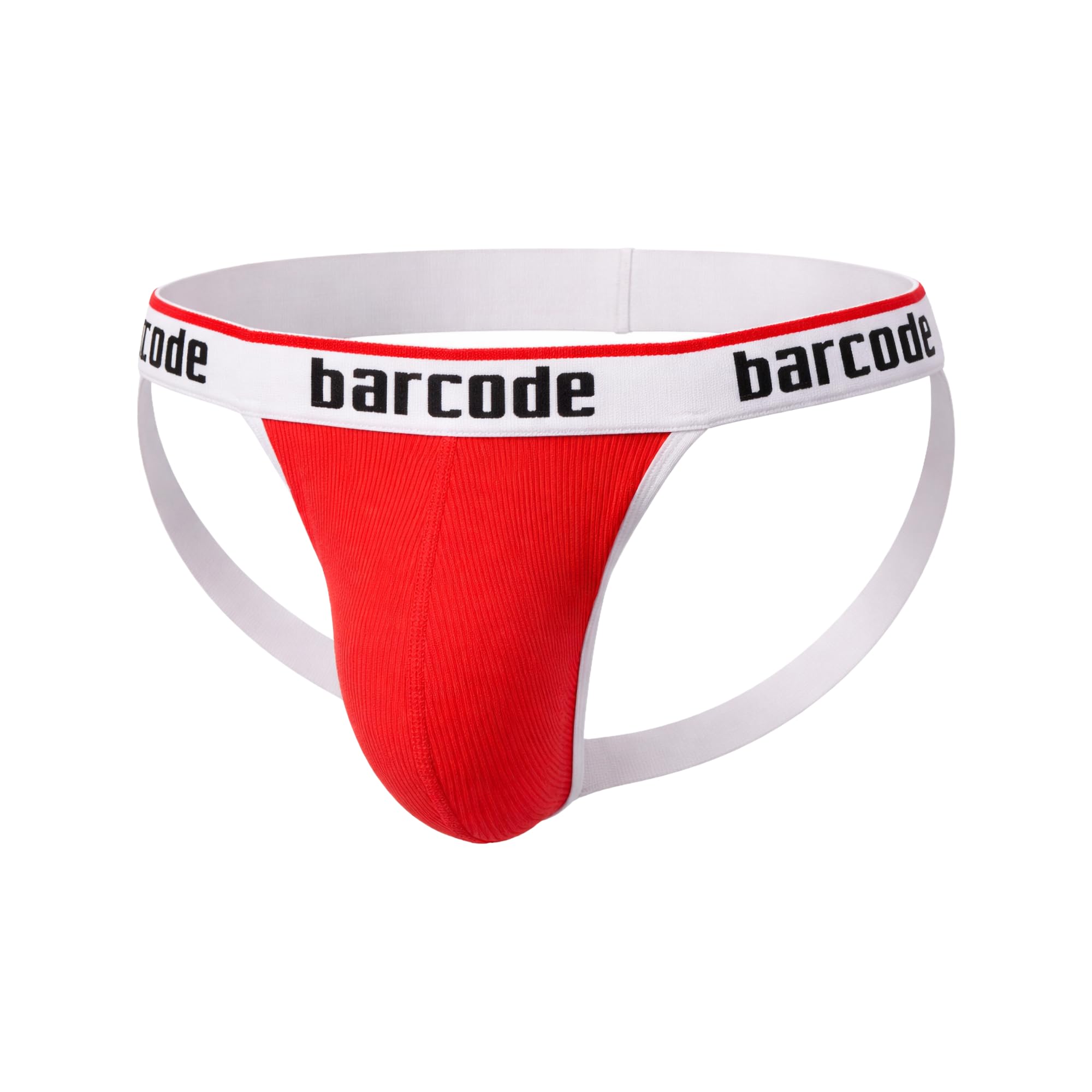 Barcode Berlin Men's Red Barcodeberlin Cosme Jockstrap - Size L - Jock Strap Underwear For
