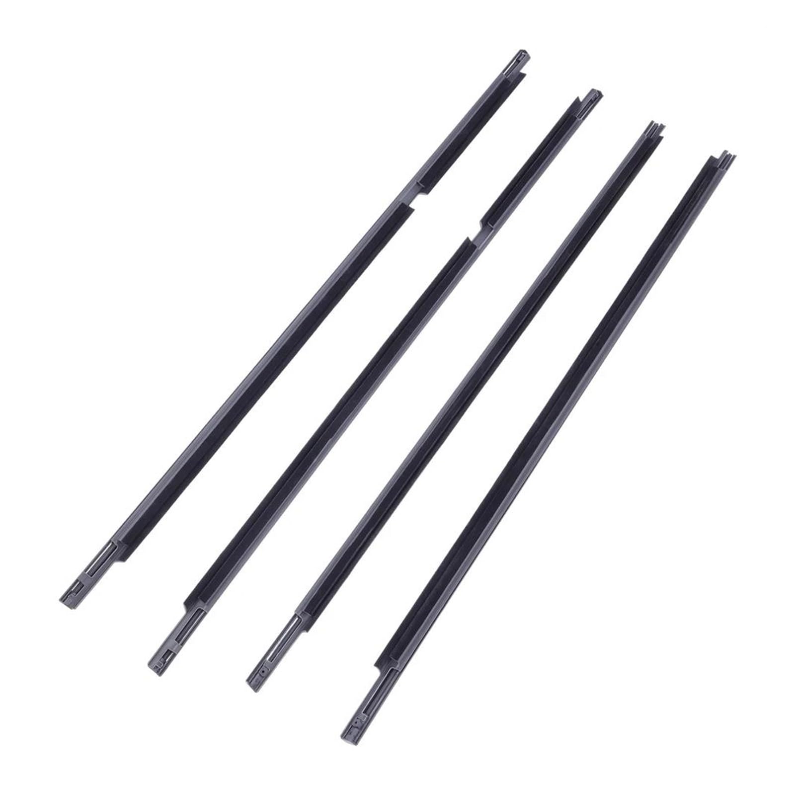 4PCS Door Belt Molding Weatherstrip for Toyota for Land Cruiser FJ80 FZJ80 HDJ80 1991-1998 for LX450 1996-1998 Car Window Seals