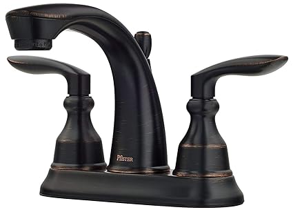 Pfister LG48-CB1Y Avalon Centerset Bath Faucet, Tuscan Bronze, 1.2 GPM