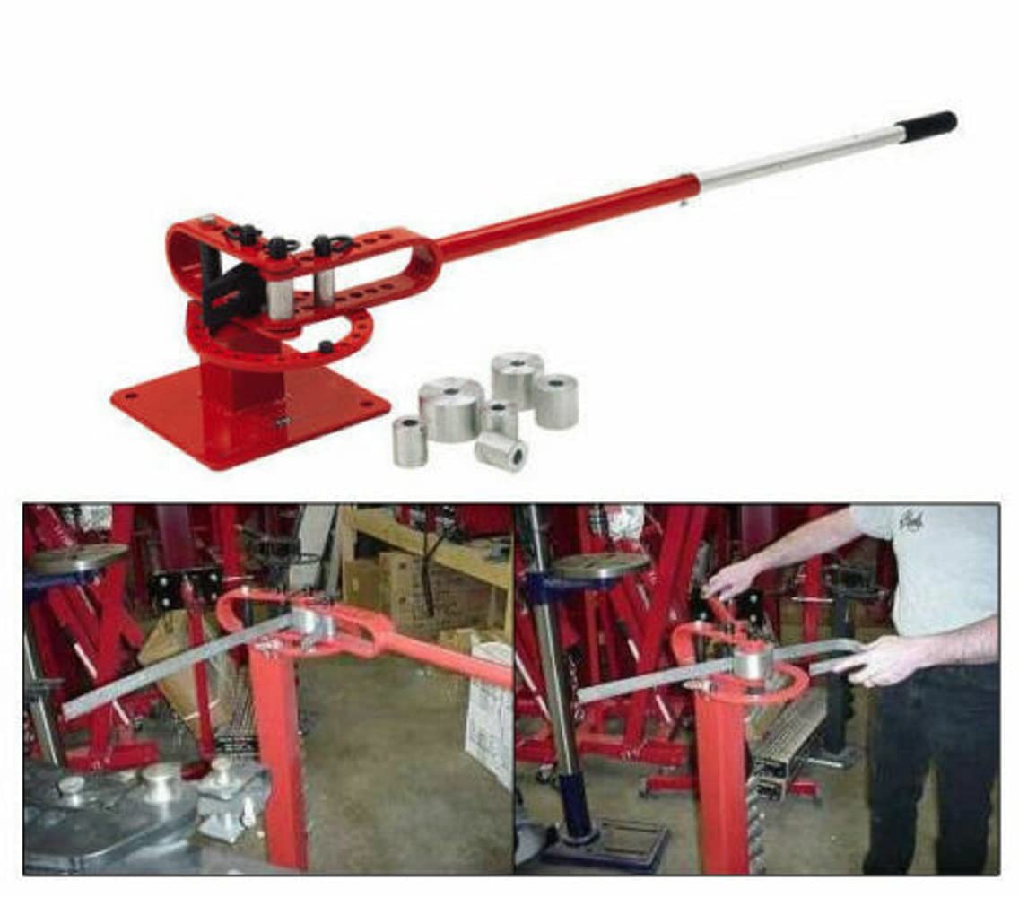 Manual Pipe Bender 10-25mm Pipe Tube Bender with Dies Rebar Cutters Bender Tool