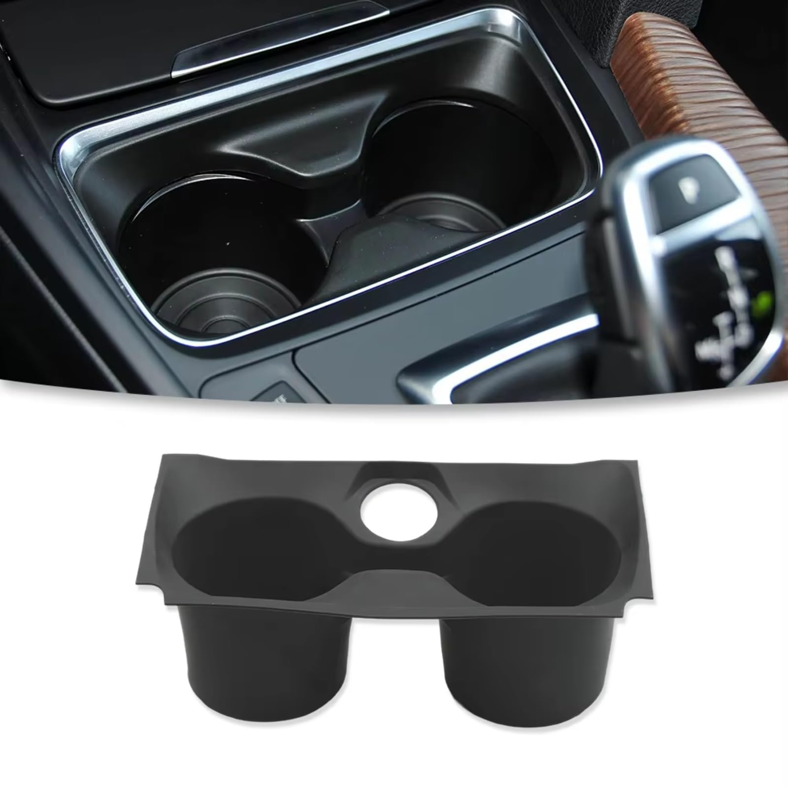 Auto Innenraum Zubehör Compatibile Con BMW Per F22 F23 Serie 2 2011-2013 M2 F87 2015-2018 Accessori Portabicchieri Di Scarico Console Centrale Auto 51166993607-1