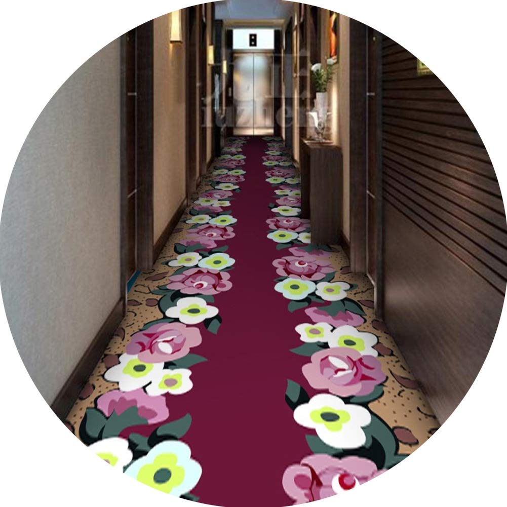Tapis couloir antidérapant ZRUYI pour sécuriser escalier ménage et entrée