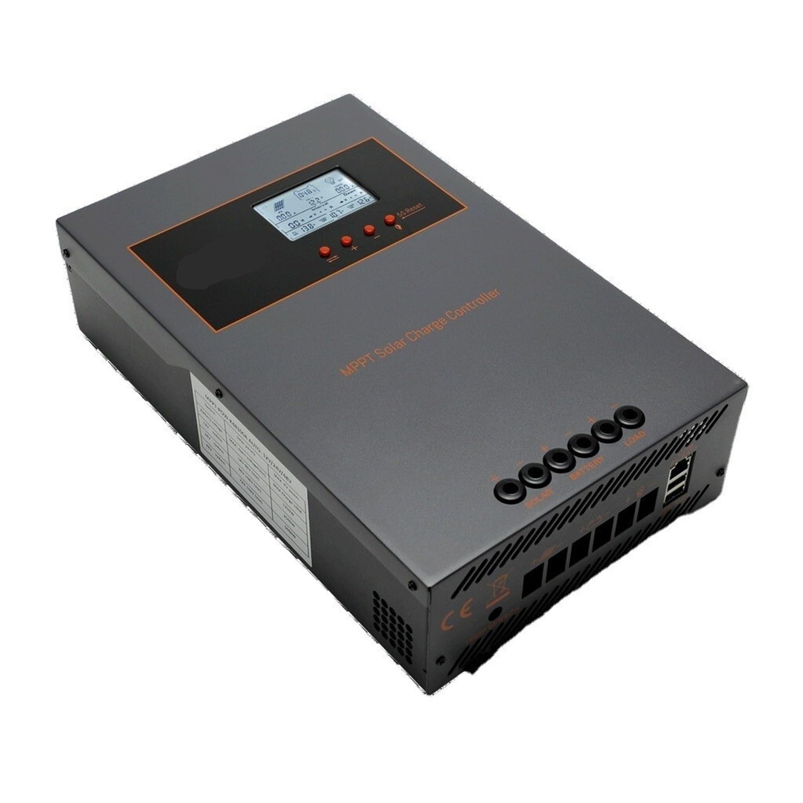 Controlador Solar MPPT 100A 12V 24V 48V Panel Solar adaptativo Cargador de batería(12V/24V 100A)