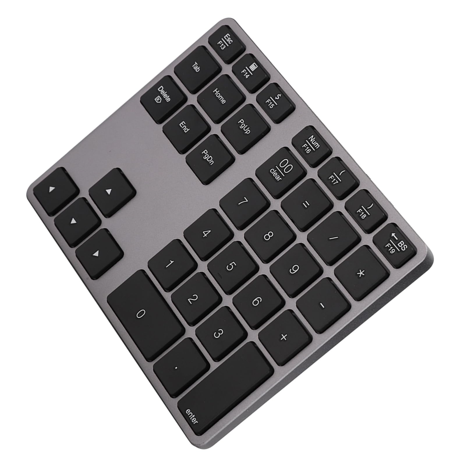 Tastierino numerico, tastiera, tastiera ricaricabile, mini tastiera 5.0 per notebook, per laptop desktop, per(grigio ferro)