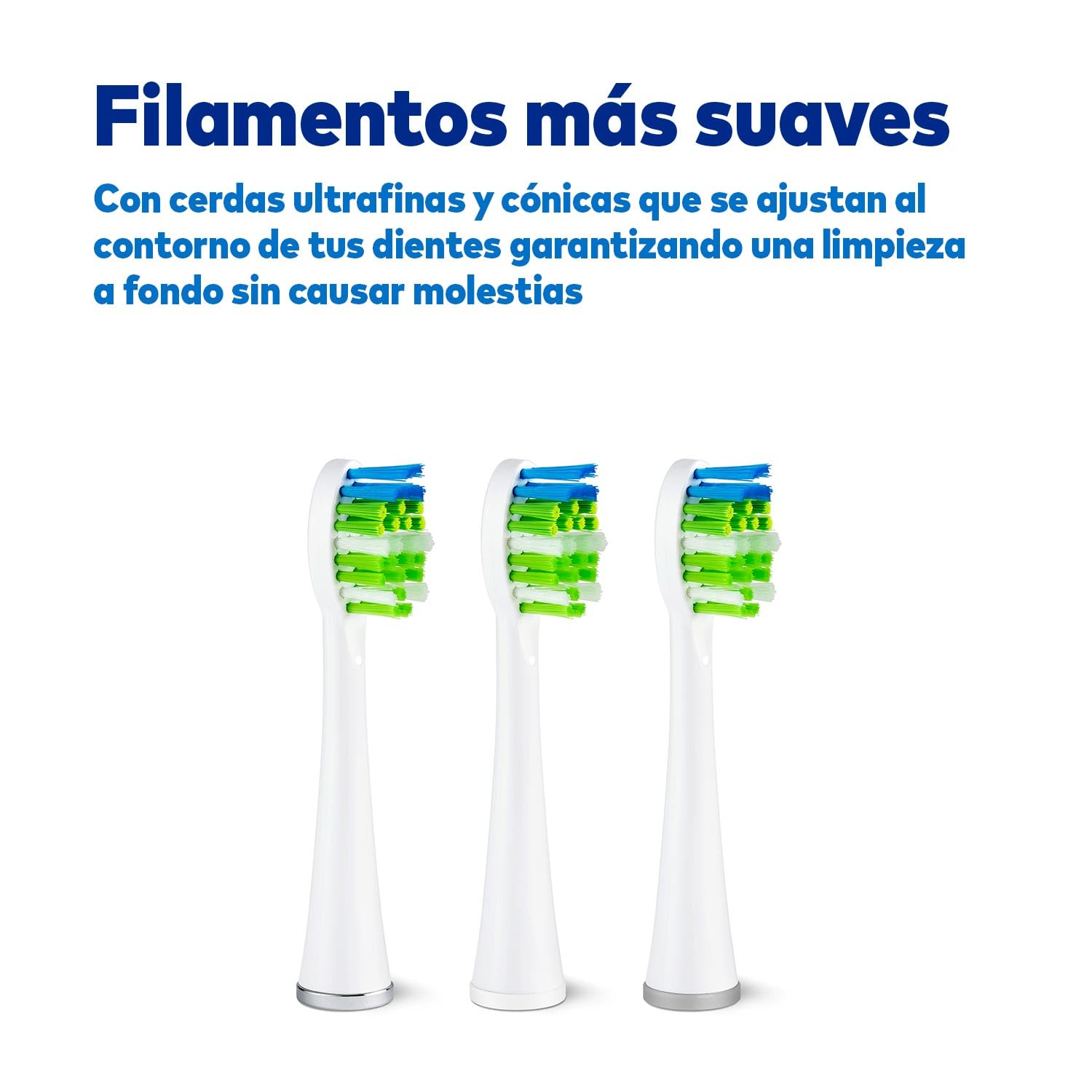 Waterpik Sensonic Cepillo de Dientes Sónico Eléctrico para Adultos con 3 Modos de Higiene, Batería Recargable, Estuche de Viaje, Cargador USB, Color Blanco STW-03EU