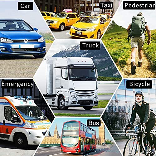 Jimwey Gps Navigation For Car Truck 2024 - Navigation System 9 Inch Touchscreen Navigator With Us/Ca/Mx Maps thumb #4