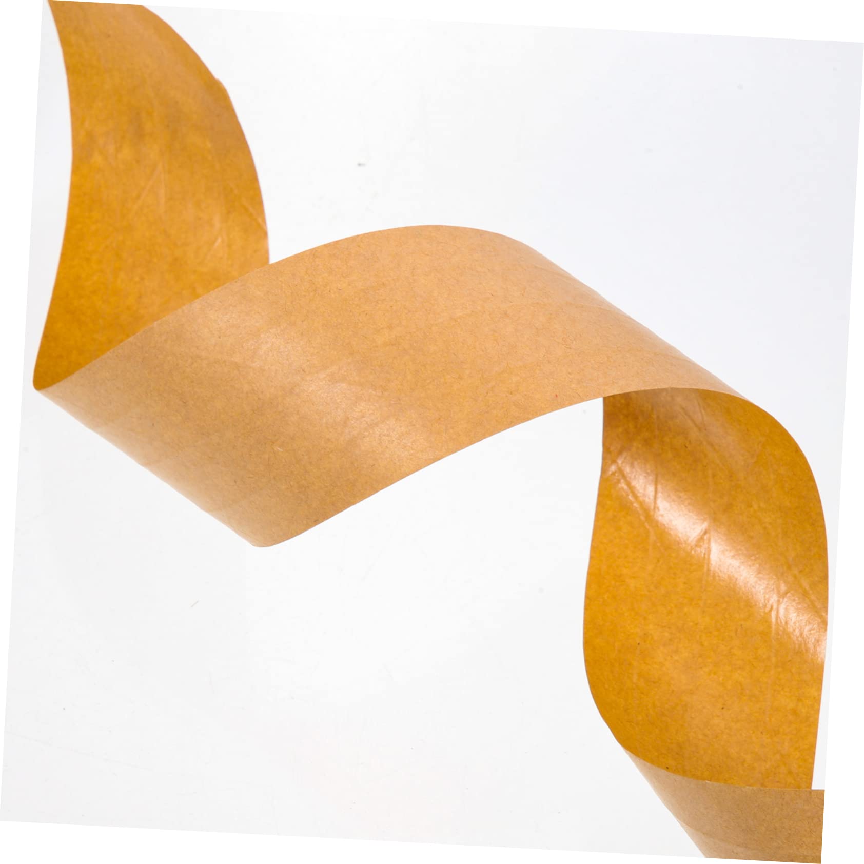 Uonlytech 3 Nastro per Pacchi Carta Kraft Adesione e Resistente Al Calore Scrivibile Ed Ecologico per Imballaggi e Sigillature Domestiche