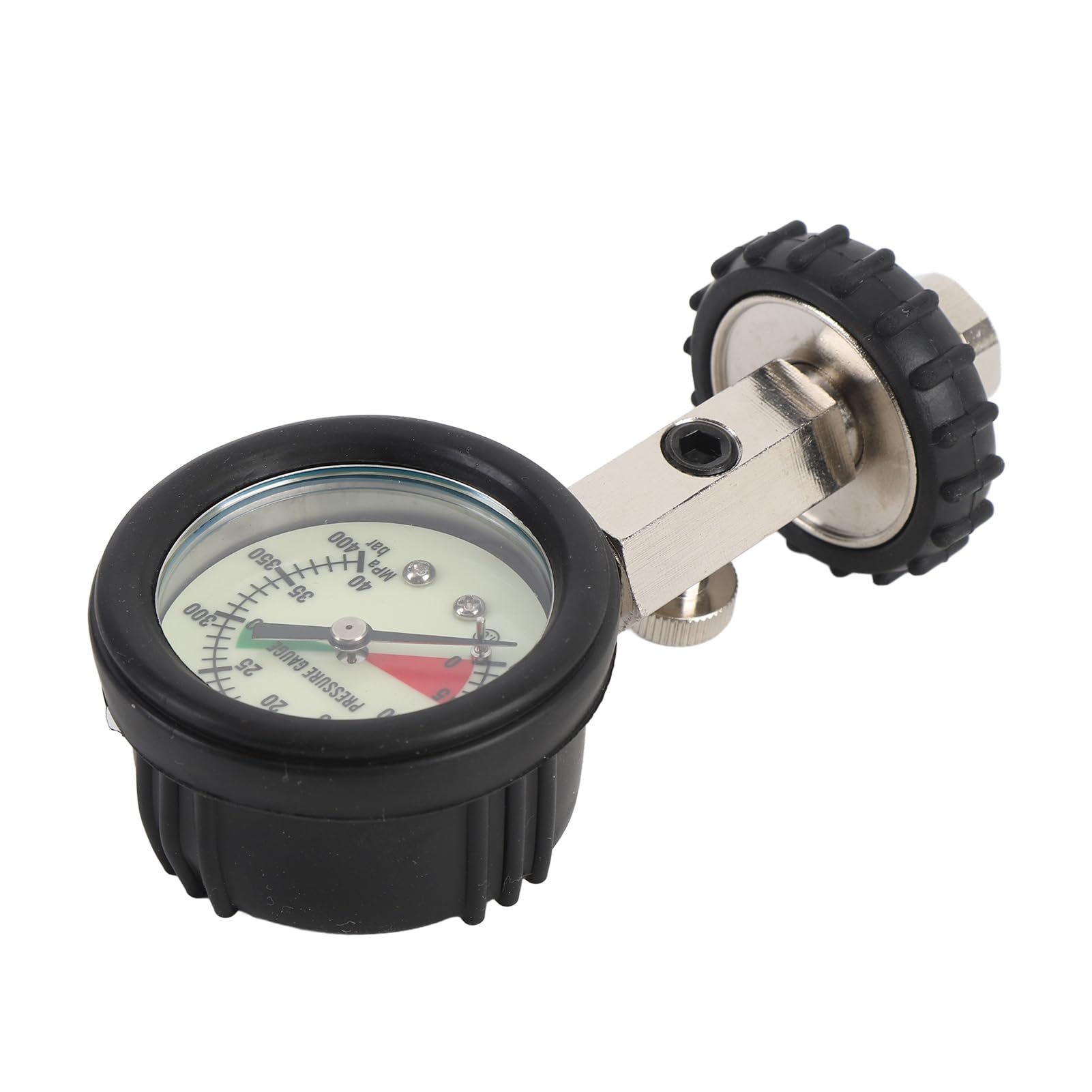 Gauges à Damier de Pression, Outil Précis de Test de Pression de Plongée pour L'entretien et la sécurité du Régulateur, les Manches de Pression du Cylindre à Oxygène Compactent