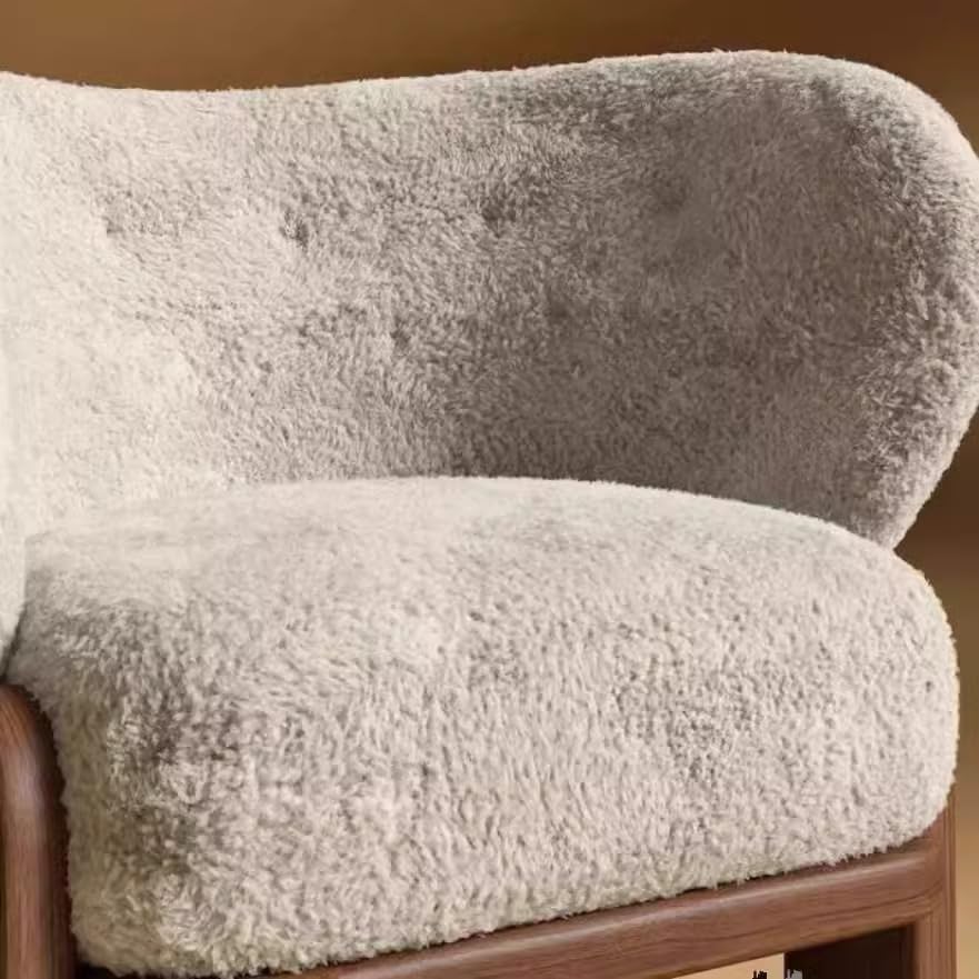 Sillón plegable peluche verde menta miniatura 3
