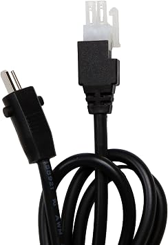 Adjustable Bed Base Input Power Cord Cable Prong Replacement