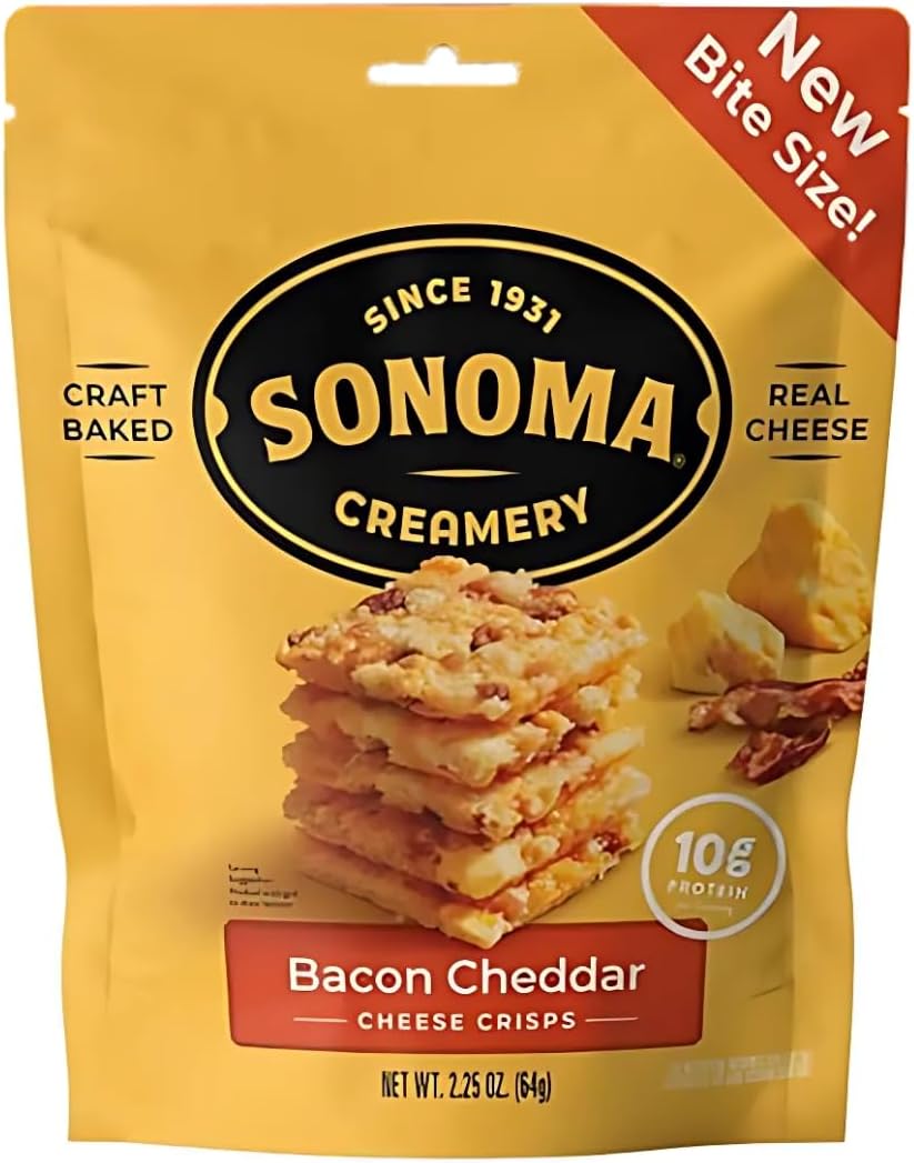 SONOMACREA CRISP CHESSE BACON CHEDDR 2.25 OZ