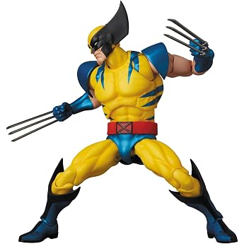 MAFEX Mafex No.096 Wolverine Comic Version, Height Approx. 5.7 inches (145 mm), Painted Action Figure
