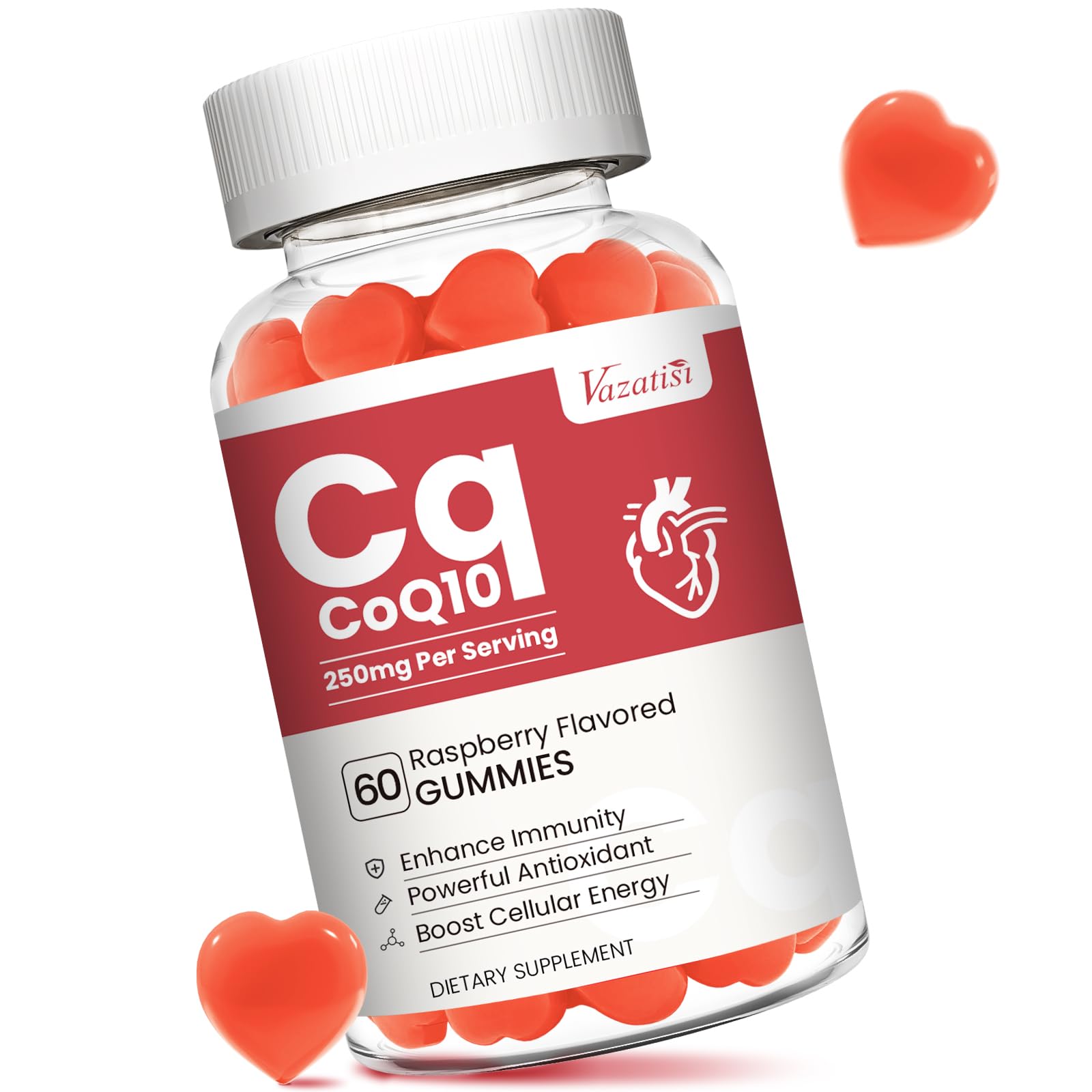 健康・医学 Cokumico Amazon.com: High Absorption CoQ10 Gummies 250 mg, Plus Omega-3
