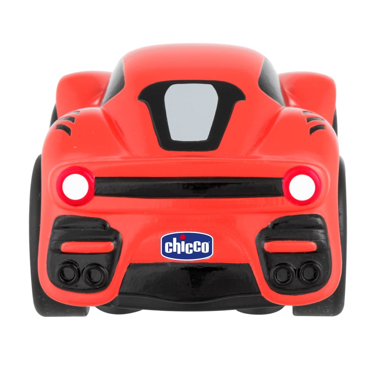 Chicco - Mini vehículo Ferrari F12 TDF Turbo Touch, con Carga por Retroceso, Color Rojo - 4