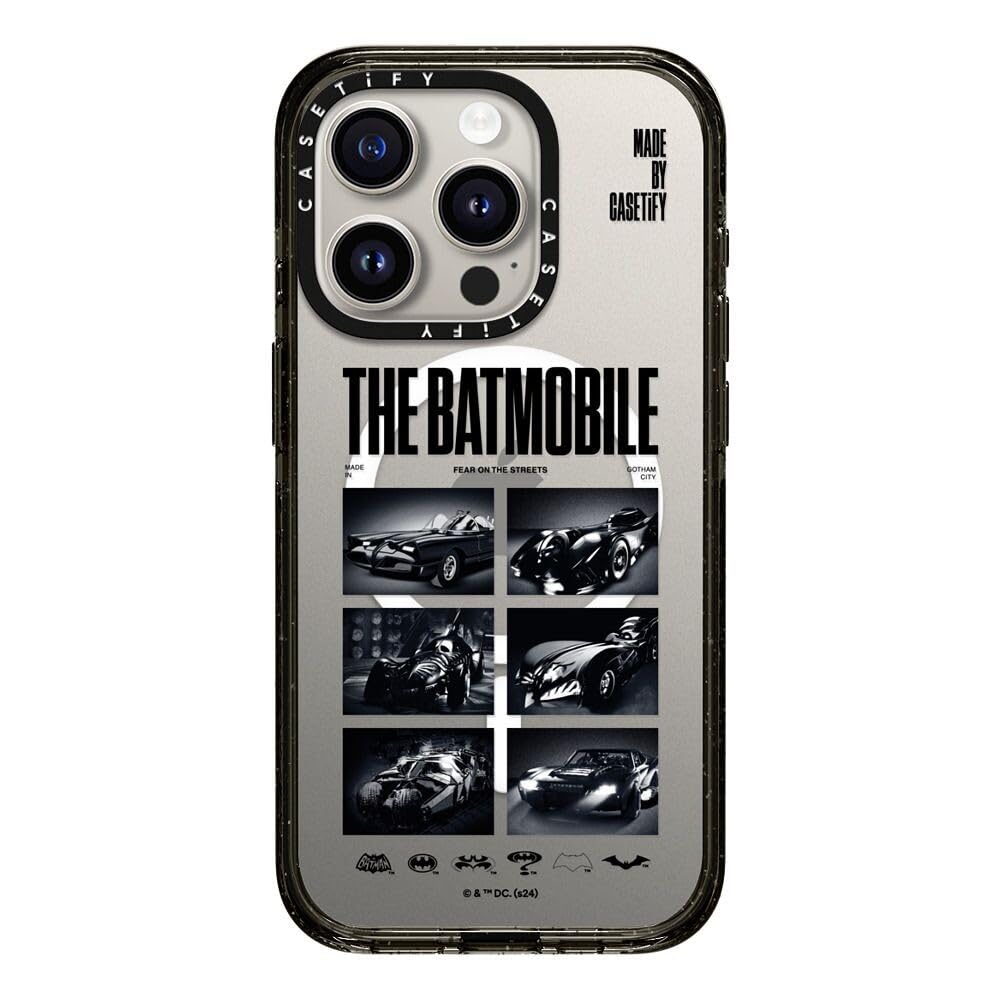 Amazon.com: CASETiFY Impact iPhone 15 Pro Case [Batman Co-Lab / 4X