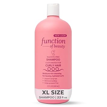 Function of Beauty Curly Hair Shampoo - Sulfate-Free Shampoo, 1-Pack